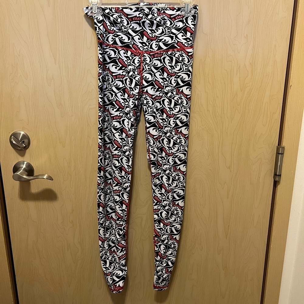 Wisconsin badger leggings